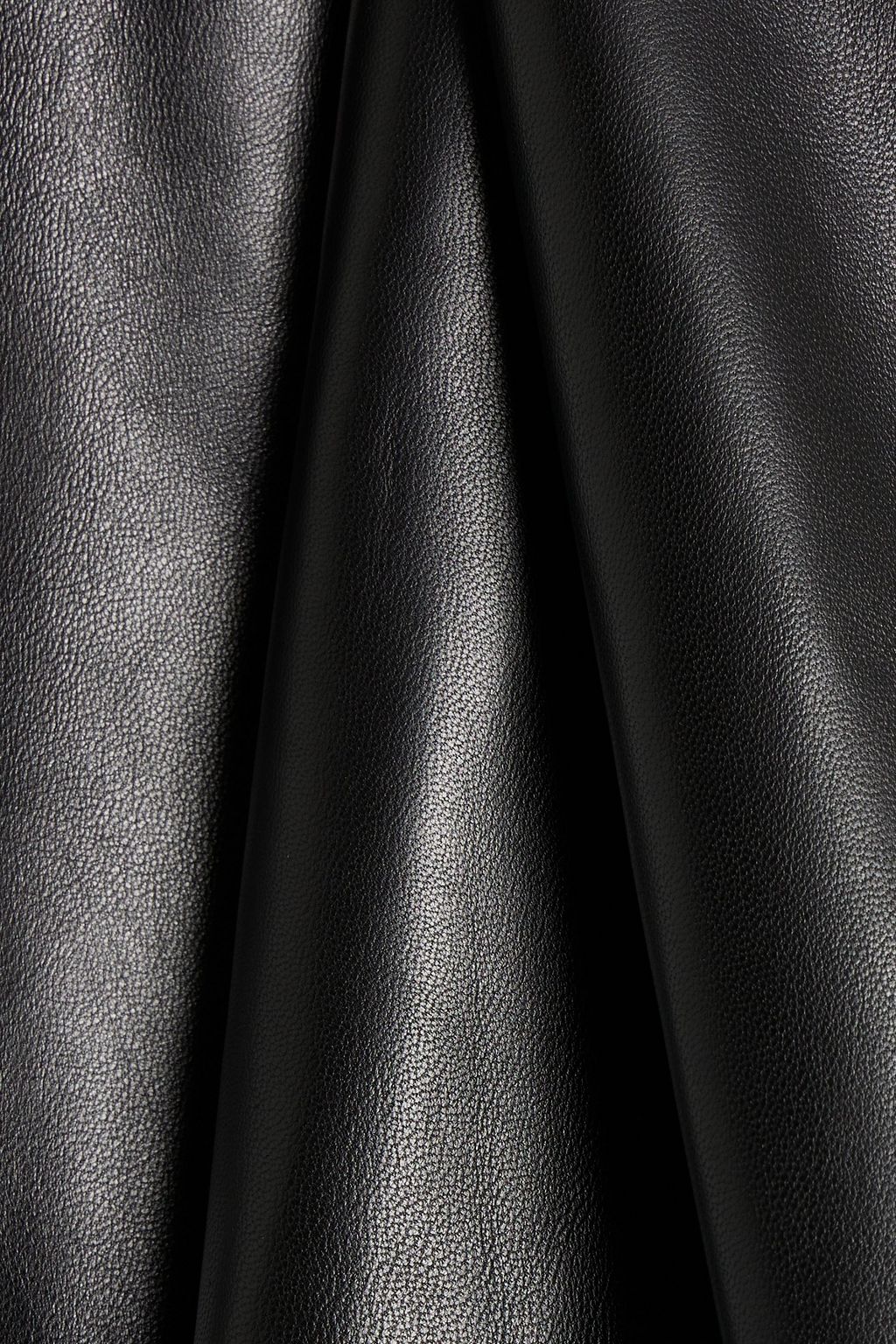 IRIS & INK Jacqueline leather midi skirt