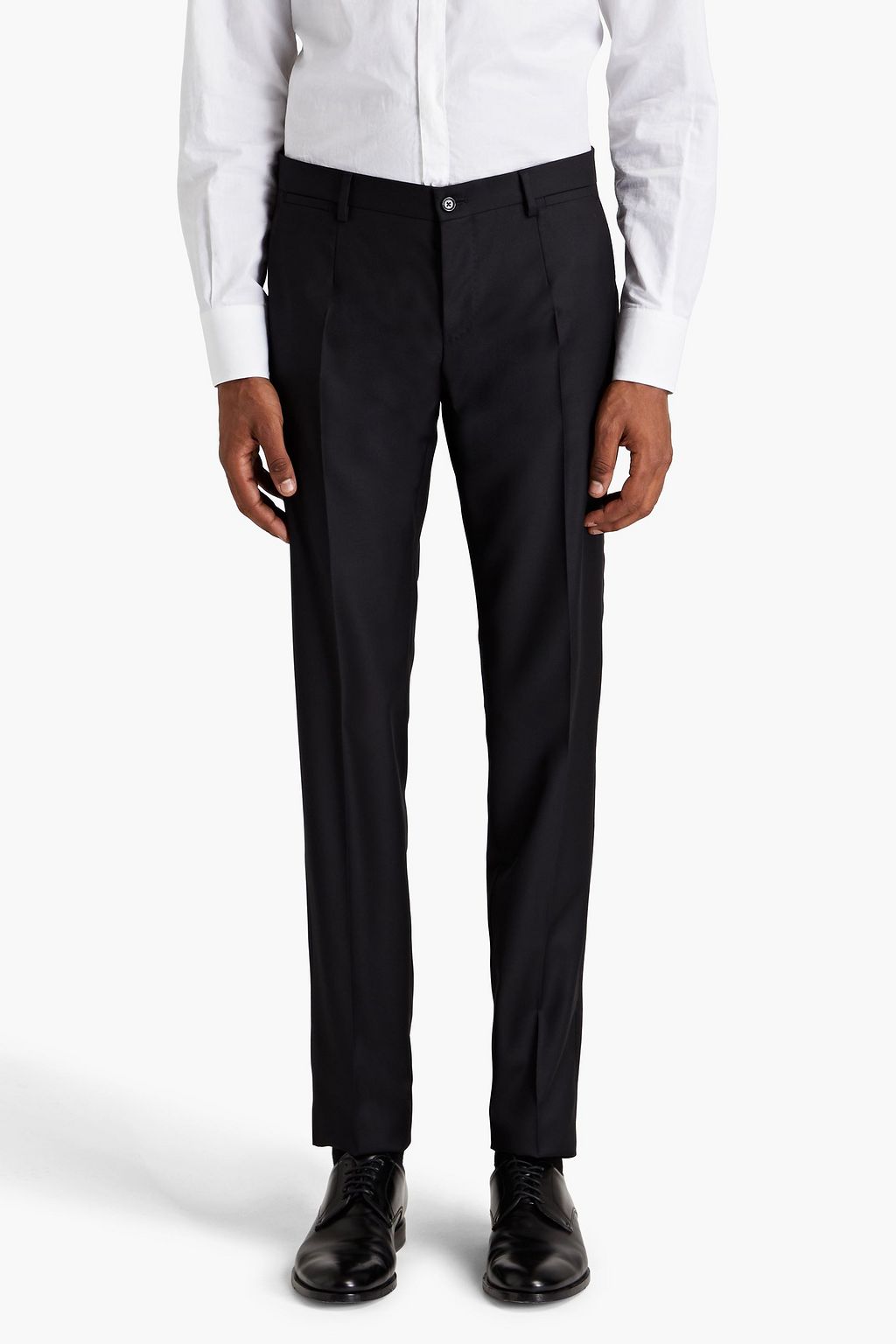 DOLCE & GABBANA Anzug aus Twill aus einer Woll-Seidenmischung