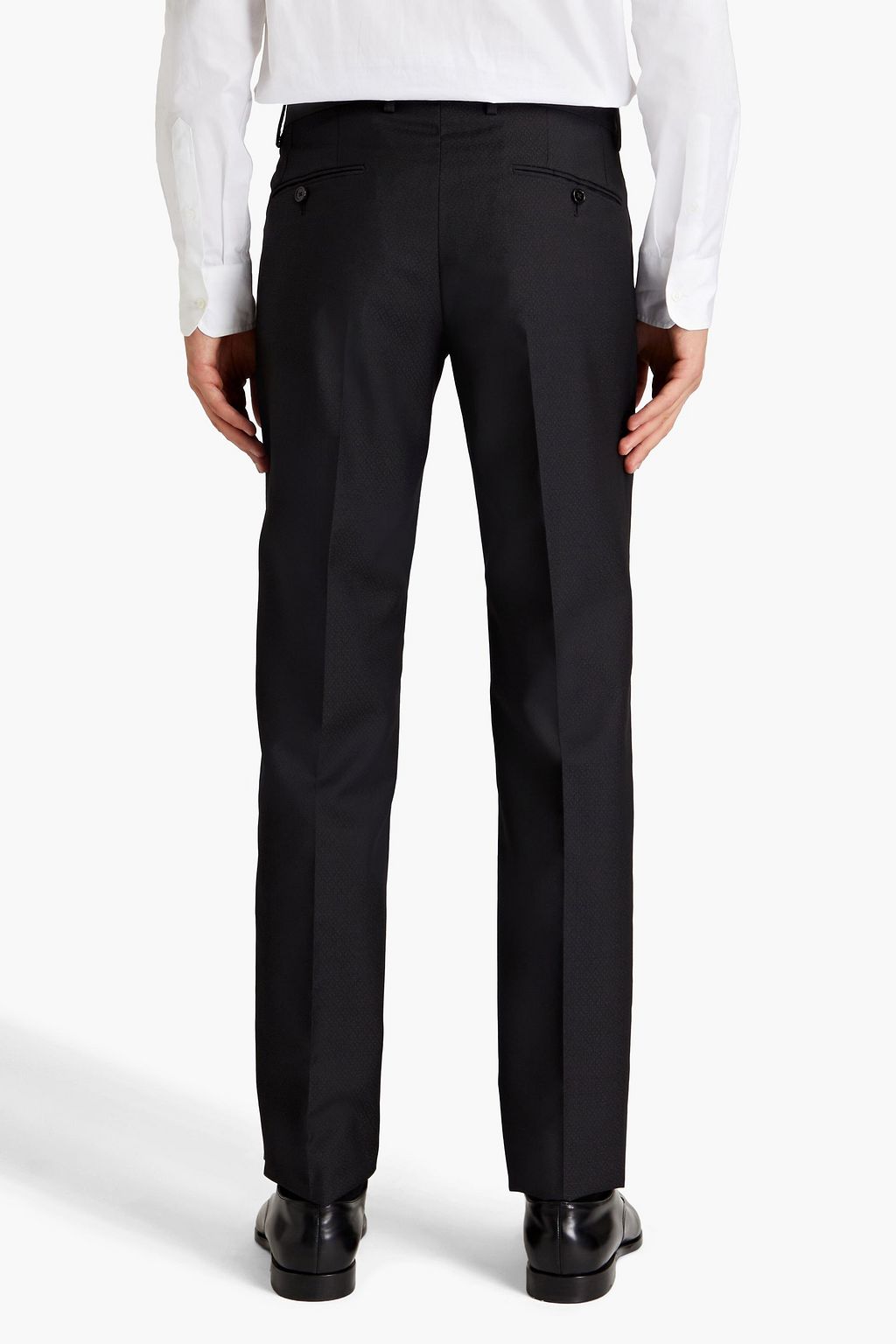 DOLCE & GABBANA Wool, mohair and silk-blend jacquard suit