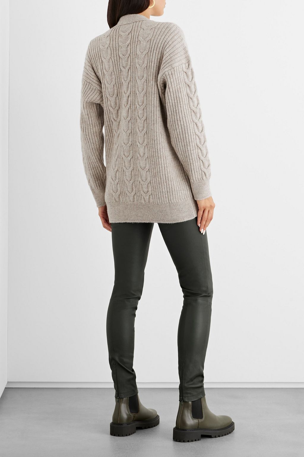 IRIS & INK Audrey leather leggings