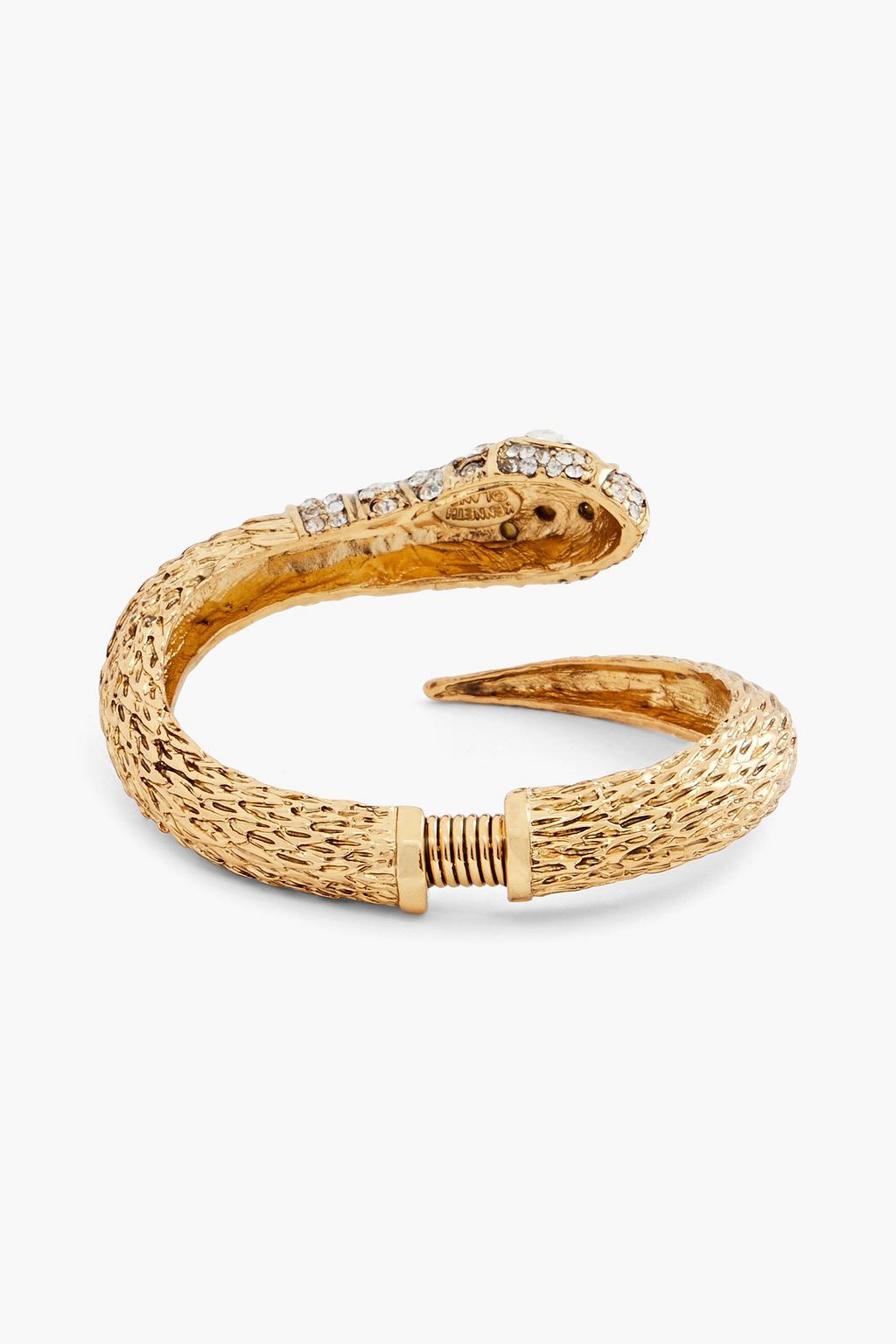 KENNETH JAY LANE Gold-plated crystal bracelet