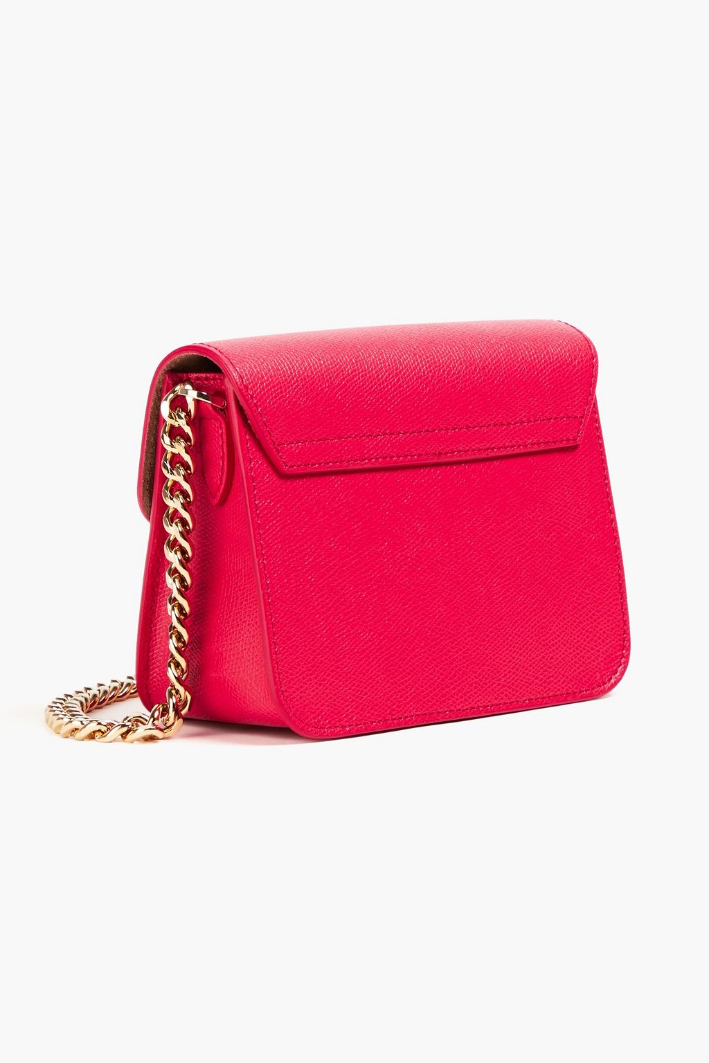 FURLA Metropolis Mini pebbled-leather shoulder bag