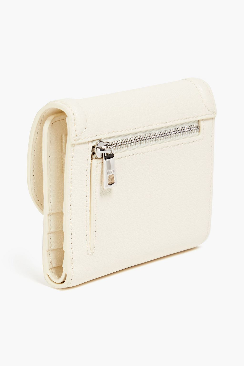 FURLA Villa textured-leather wallet