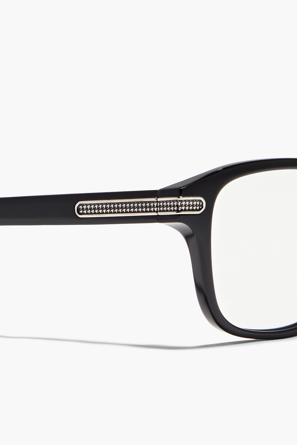 BRIONI Square-frame acetate optical glasses