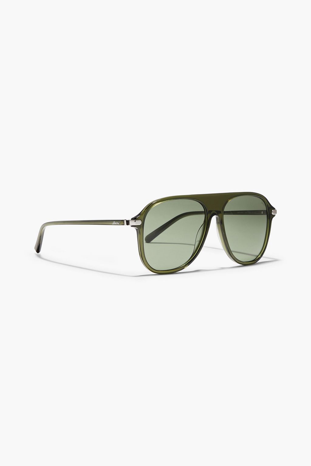 BRIONI Aviator-style acetate sunglasses
