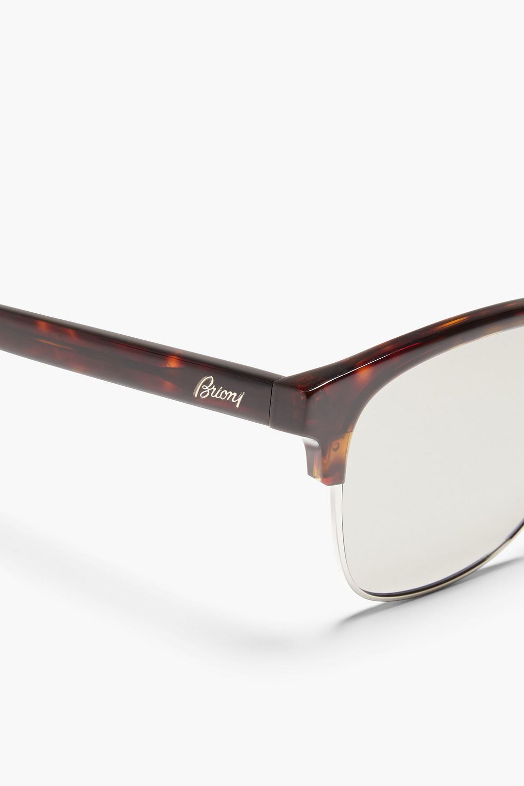 BRIONI D-frame tortoiseshell acetate sunglasses