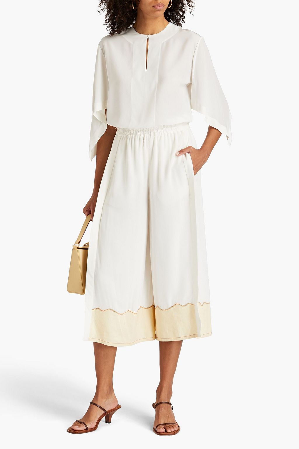 CHLOÉ Silk crepe de chine top