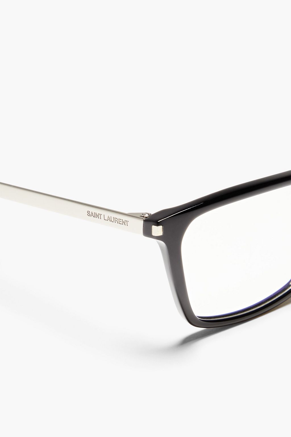 SAINT LAURENT Square-frame acetate optical glasses