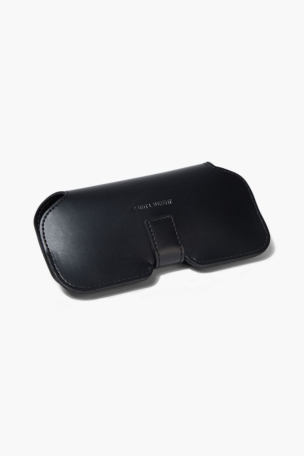 SAINT LAURENT Square-frame silver-tone optical glasses