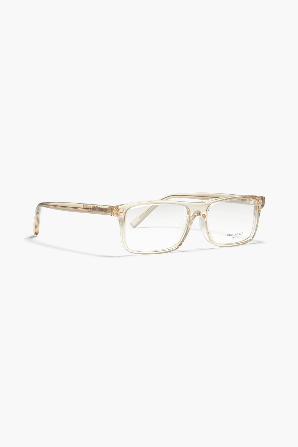 SAINT LAURENT Square-frame acetate optical glasses