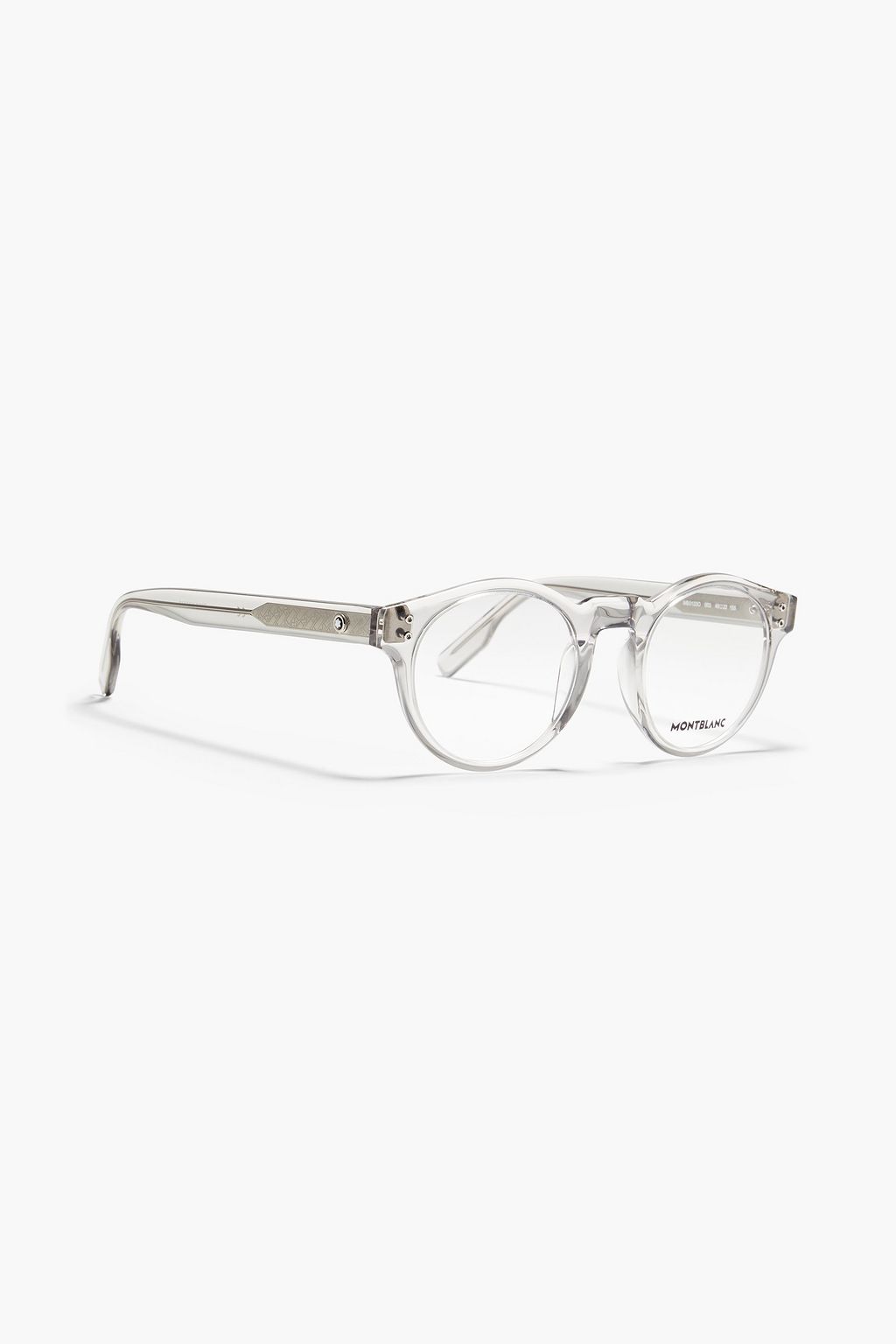 MONTBLANC Round-frame acetate optical glasses