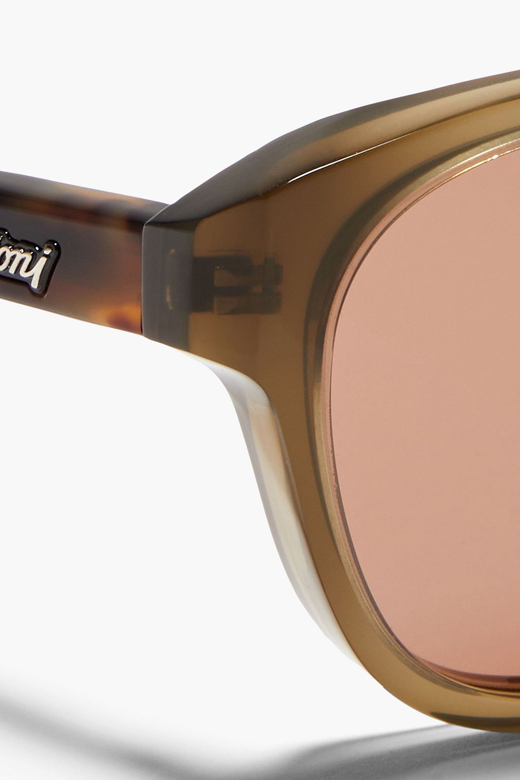 BRIONI D-frame tortoiseshell acetate sunglasses