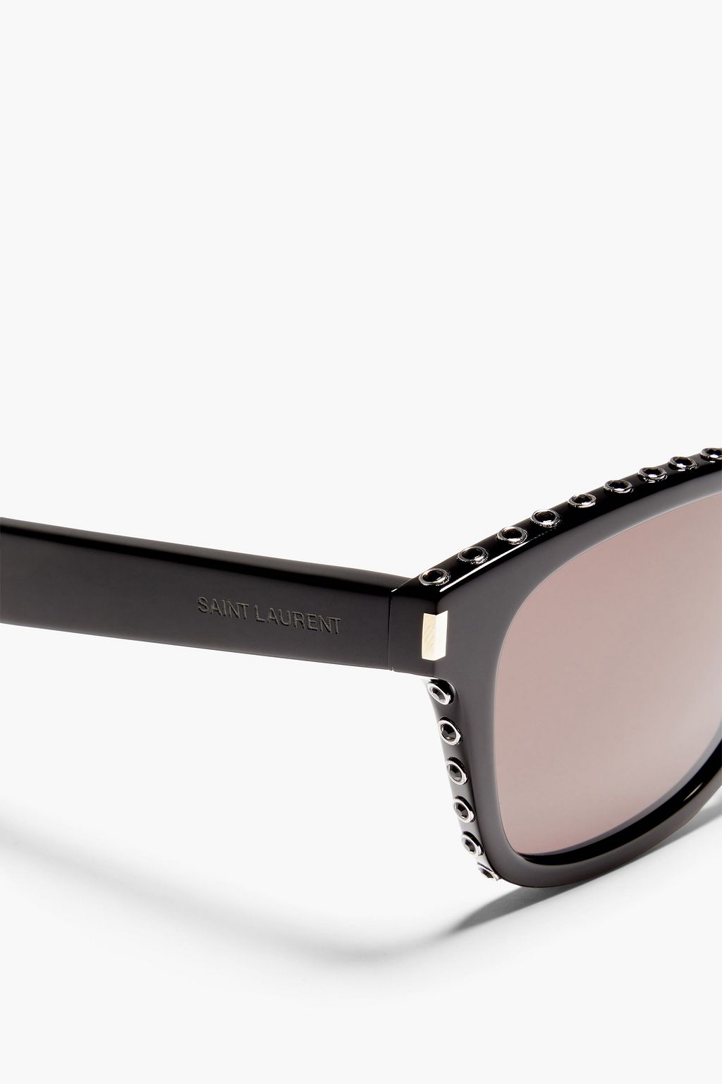 SAINT LAURENT Verzierte Sonnenbrille mit D-Rahmen aus Azetat
