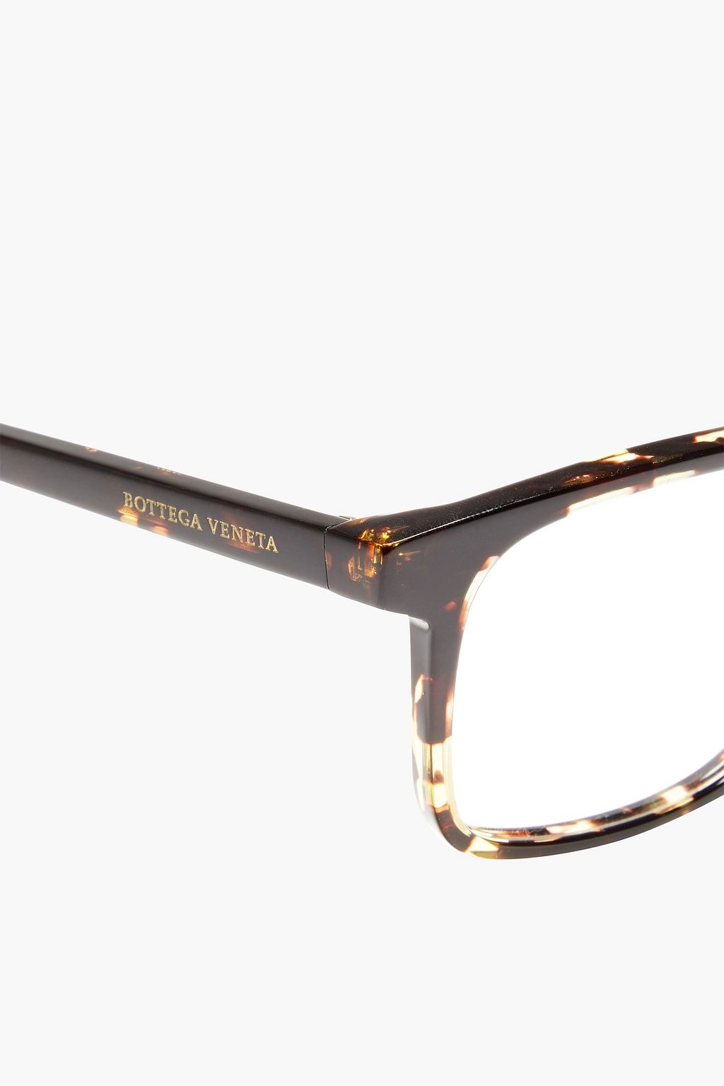 BOTTEGA VENETA D-frame tortoiseshell acetate optical glasses