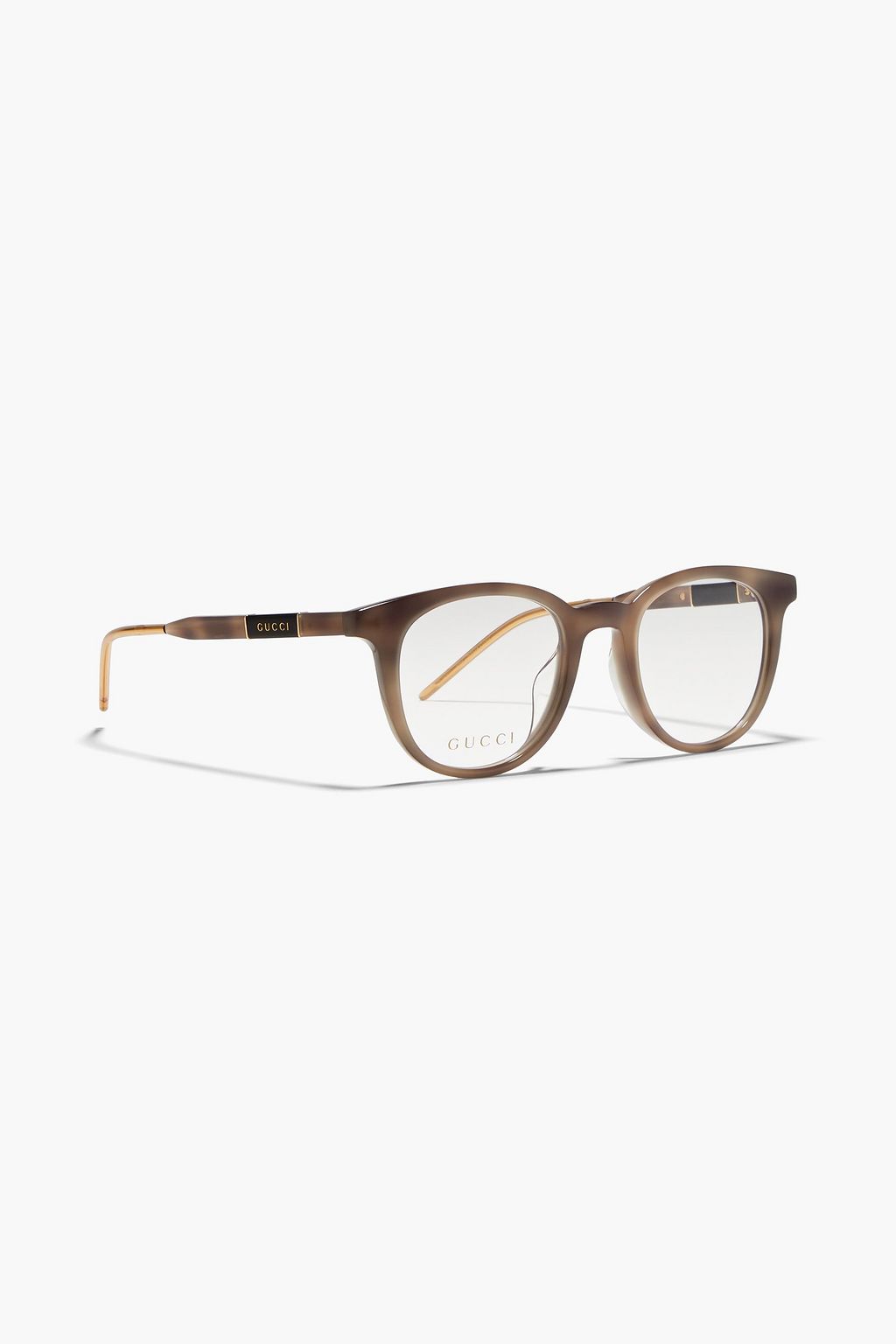 GUCCI Round-frame acetate optical glasses