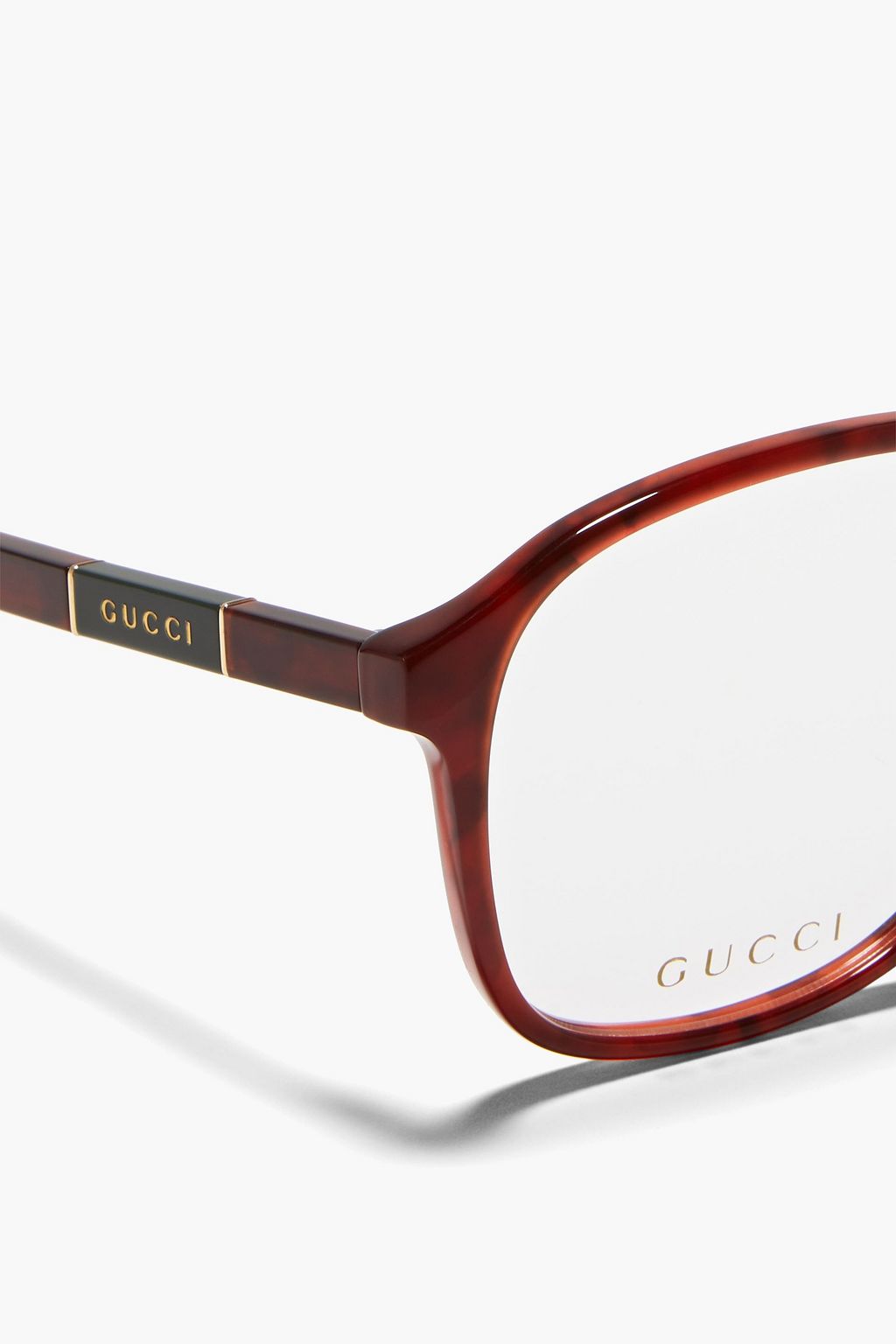 GUCCI D-frame acetate optical glasses