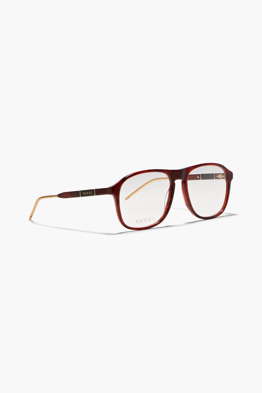 GUCCI D-frame acetate optical glasses