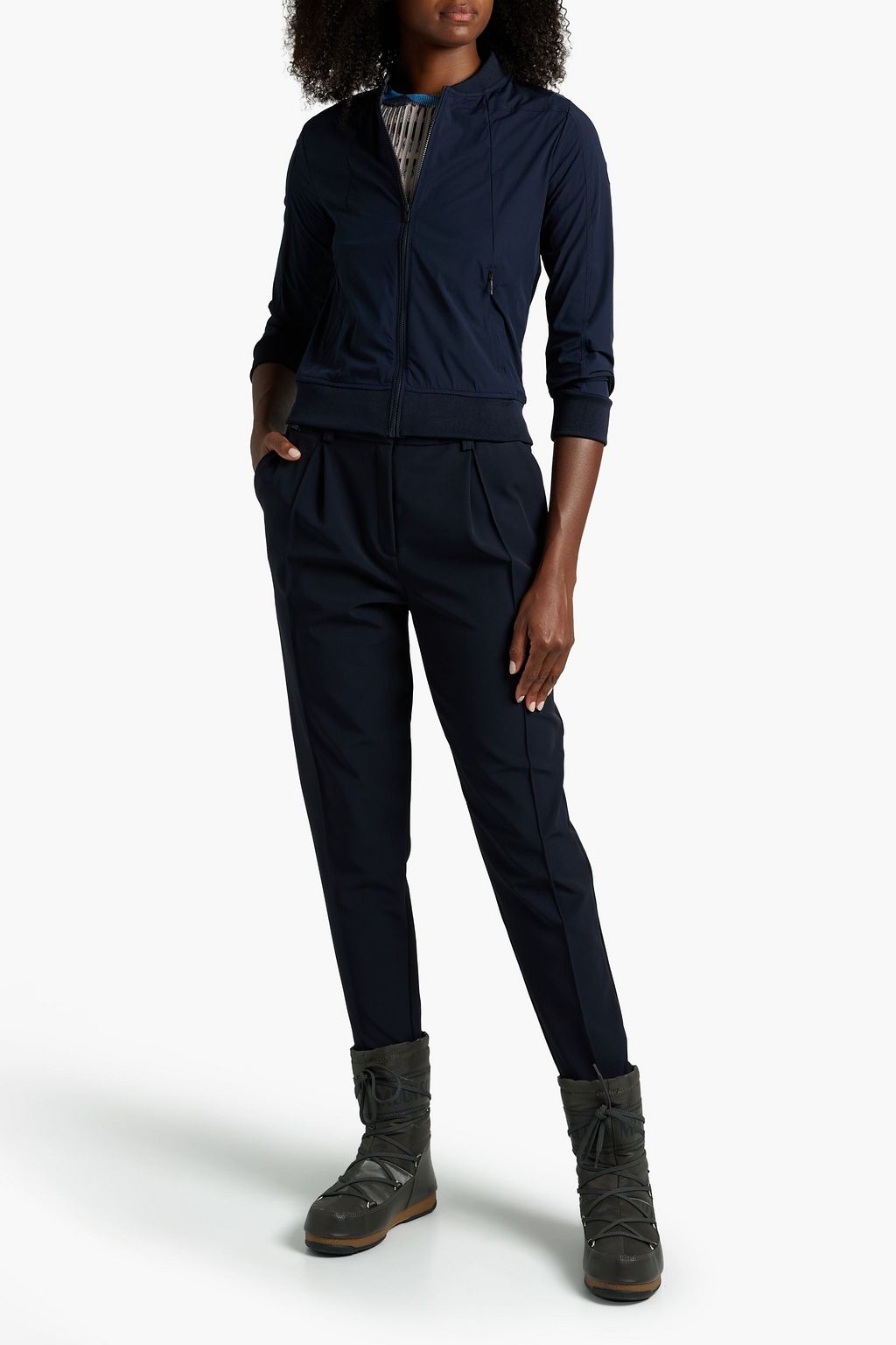 FUSALP Appliquéd track jacket
