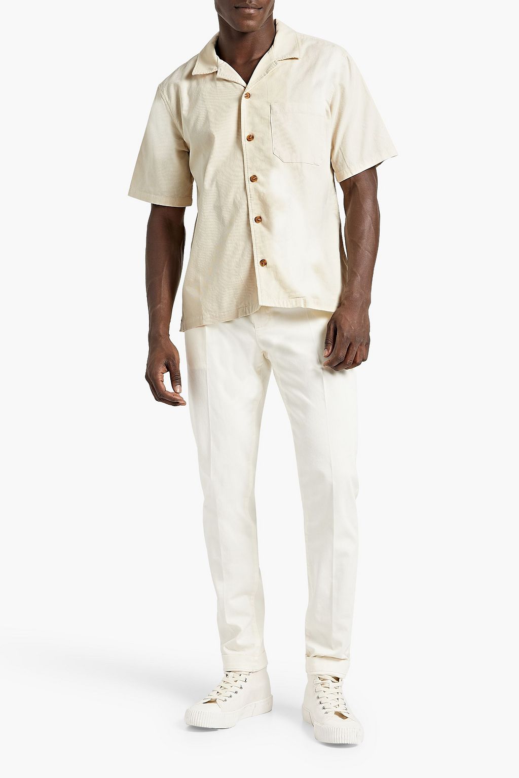 FRAME Cotton-corduroy shirt