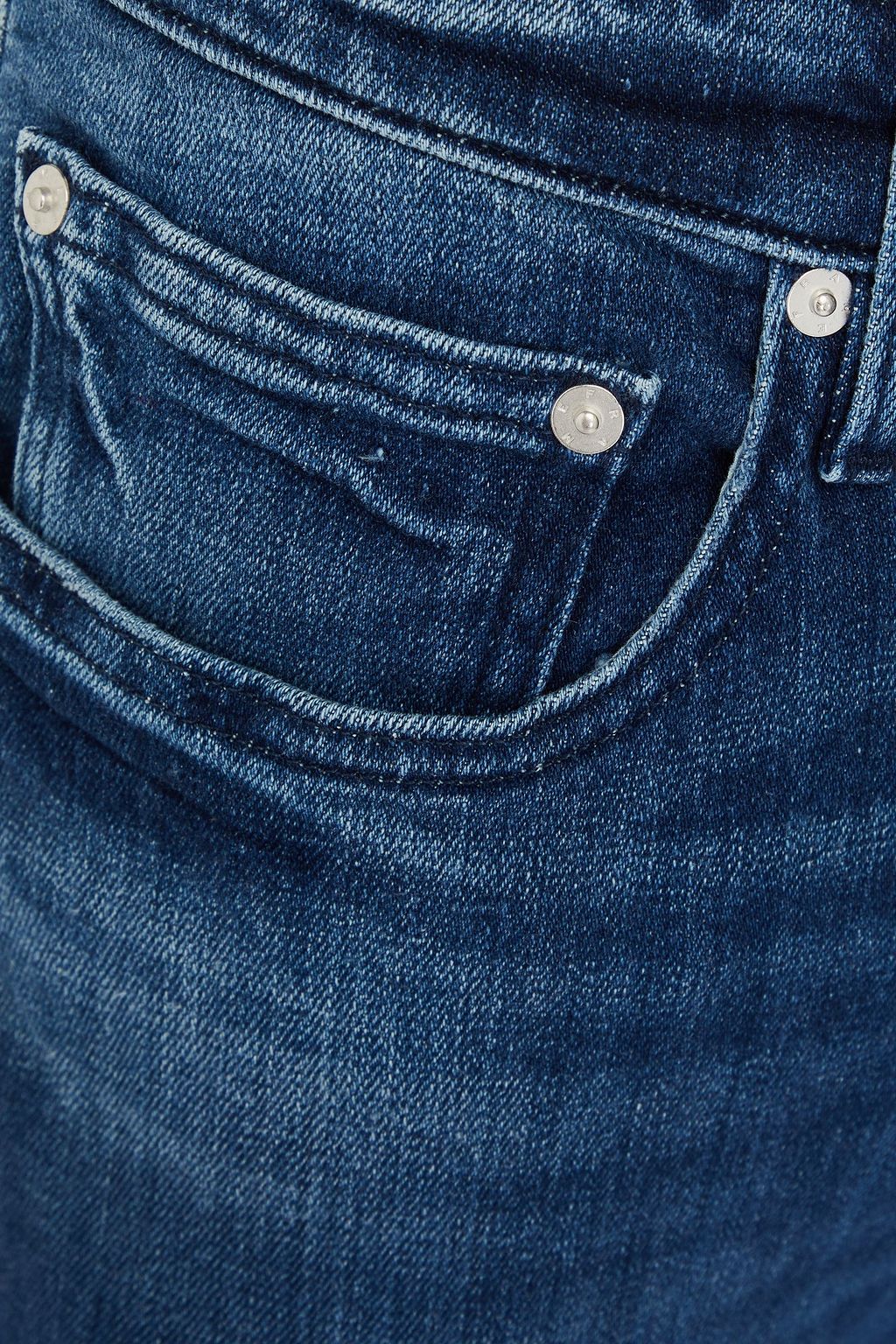 FRAME The Straight whiskered denim jeans