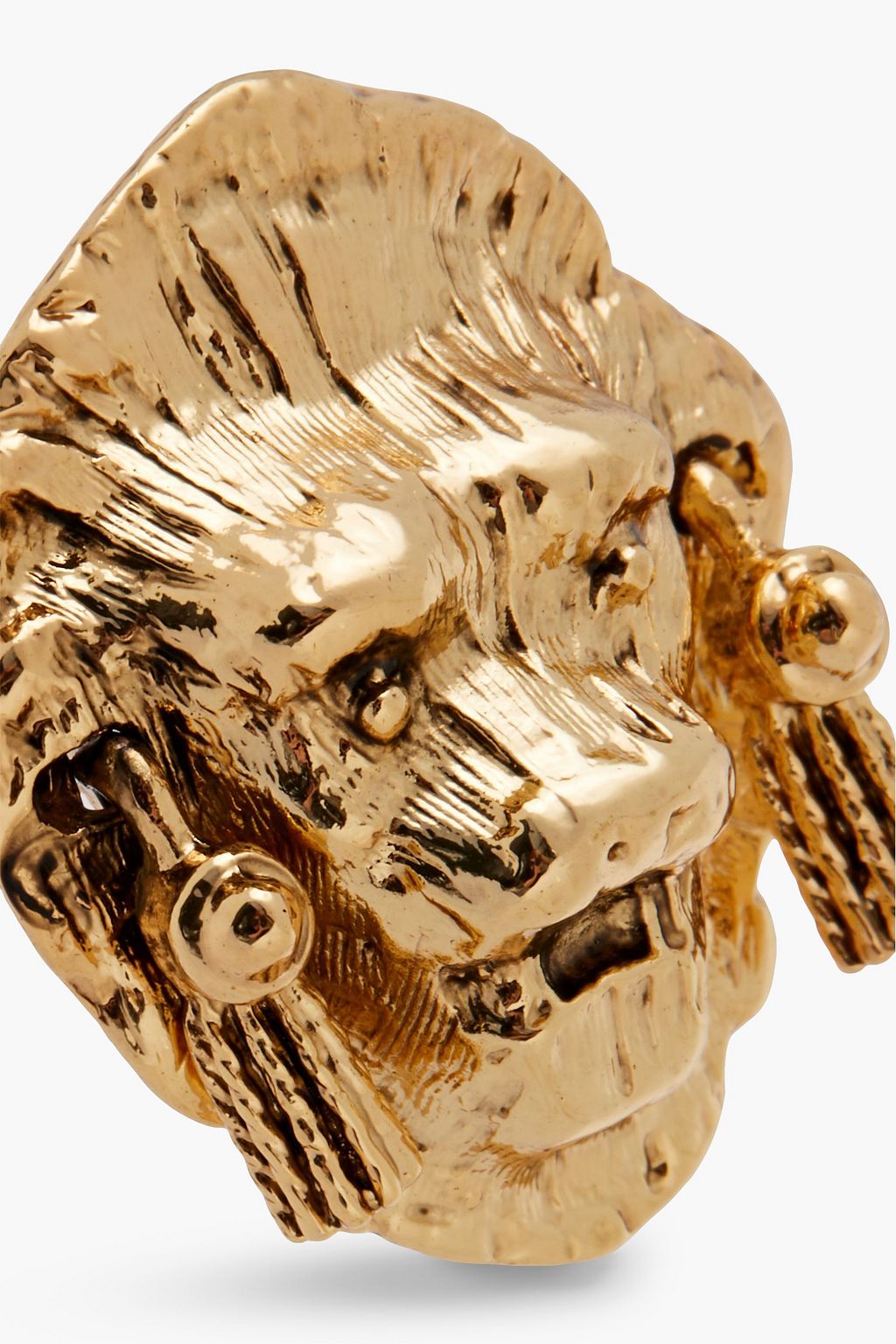 KENNETH JAY LANE Gold-plated clip-on earrings