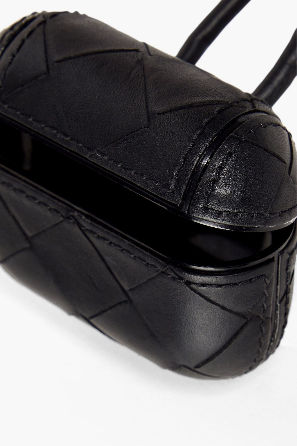 BOTTEGA VENETA 인트레치아토 가죽 에어팟 케이스