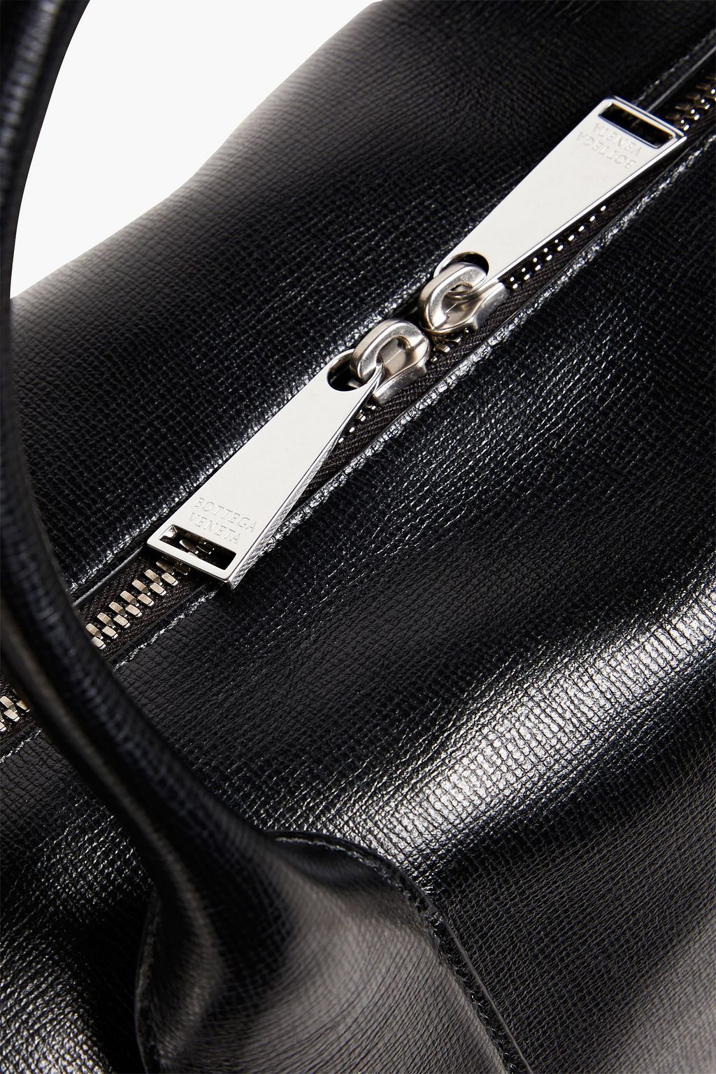 BOTTEGA VENETA Textured-leather briefcase