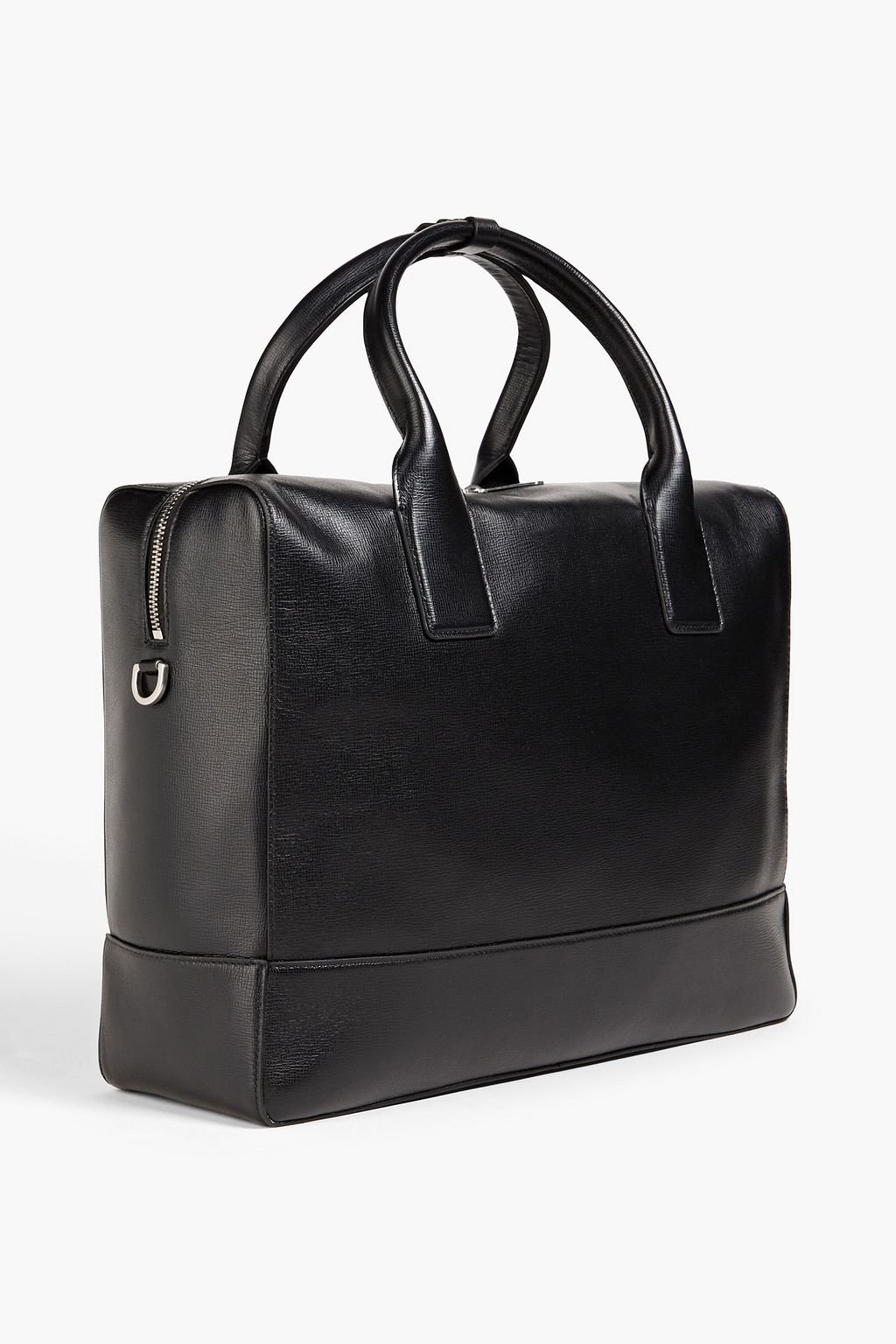 BOTTEGA VENETA Textured-leather briefcase