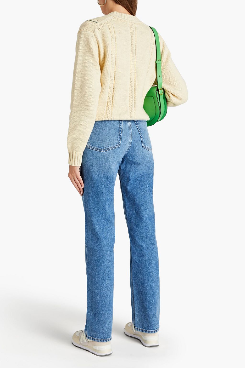 RE/DONE High-rise straight-leg jeans
