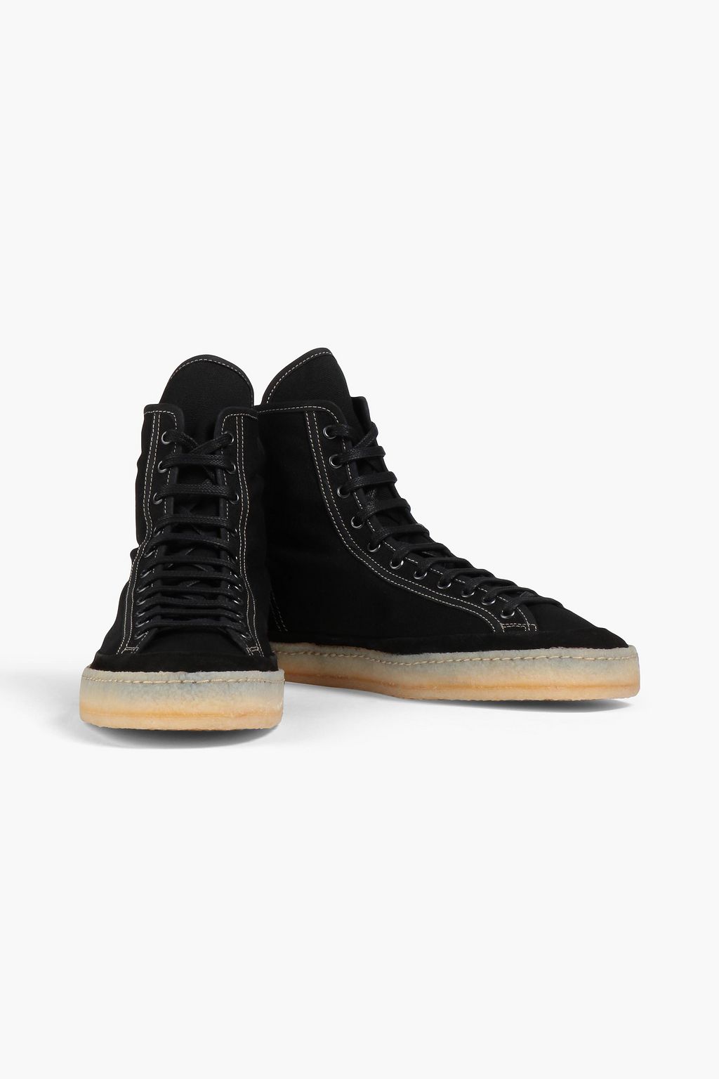 LEMAIRE Canvas high-top sneakers