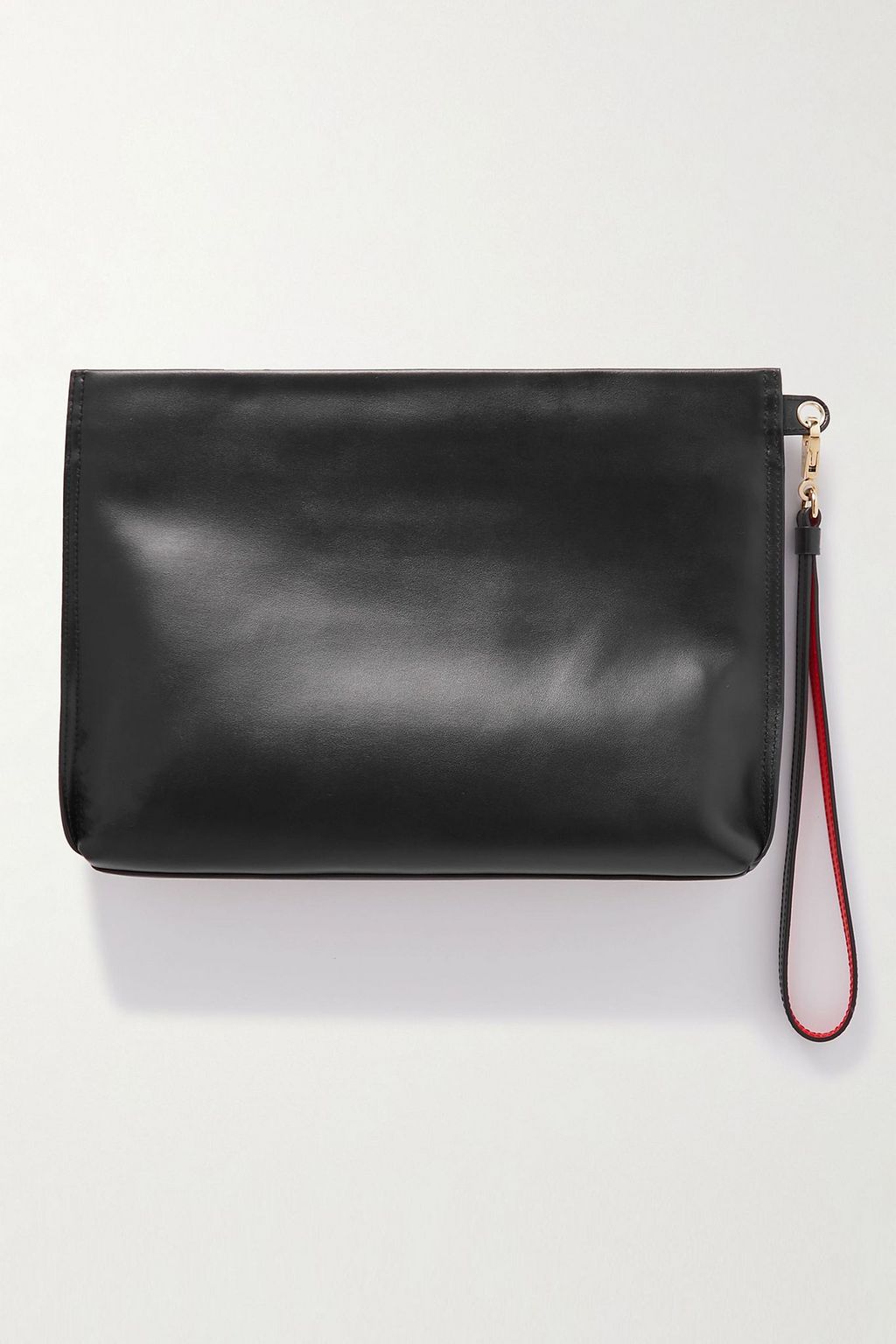 CHRISTIAN LOUBOUTIN City studded leather pouch