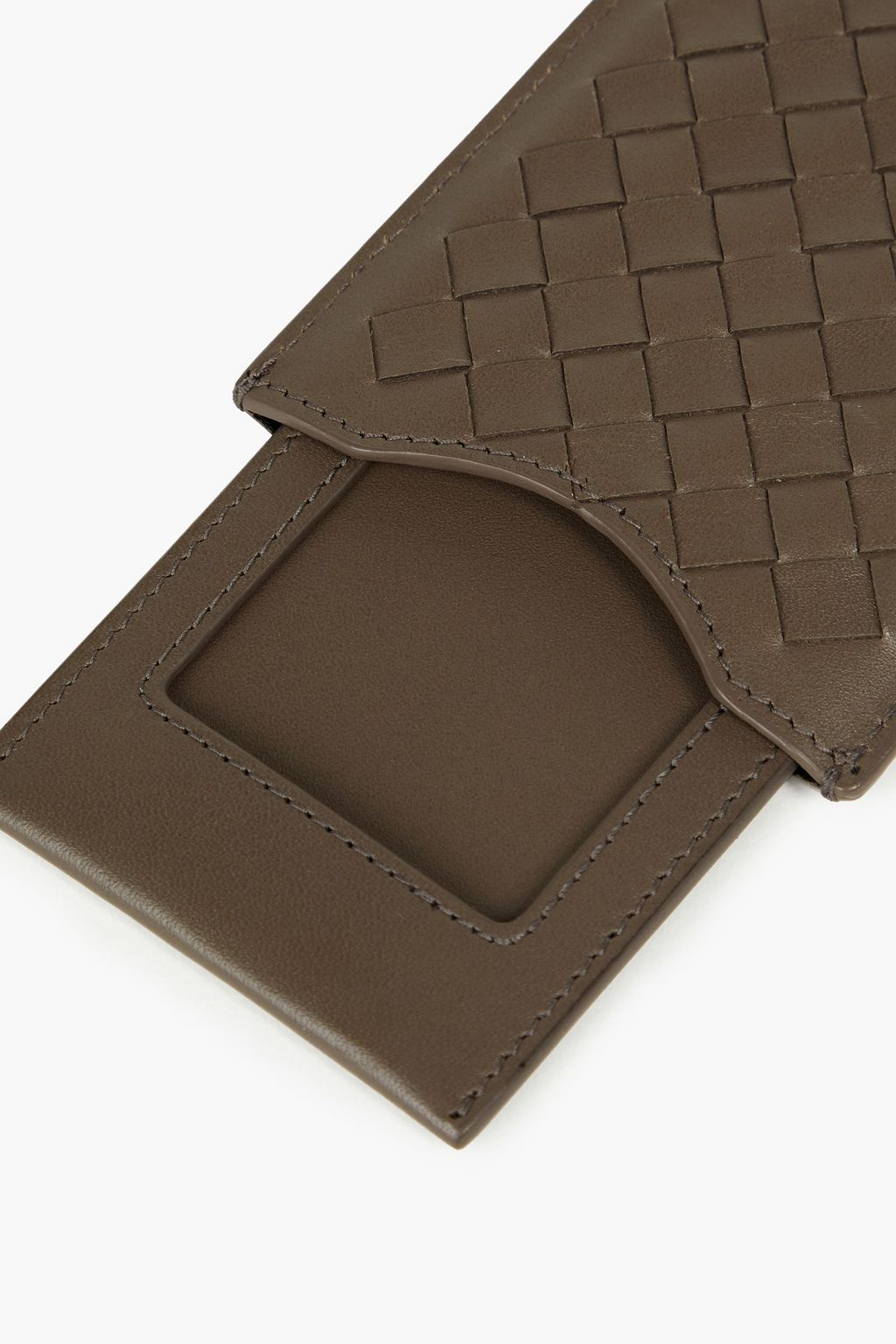 BOTTEGA VENETA Gepäckanhänger aus Intrecciato-Leder