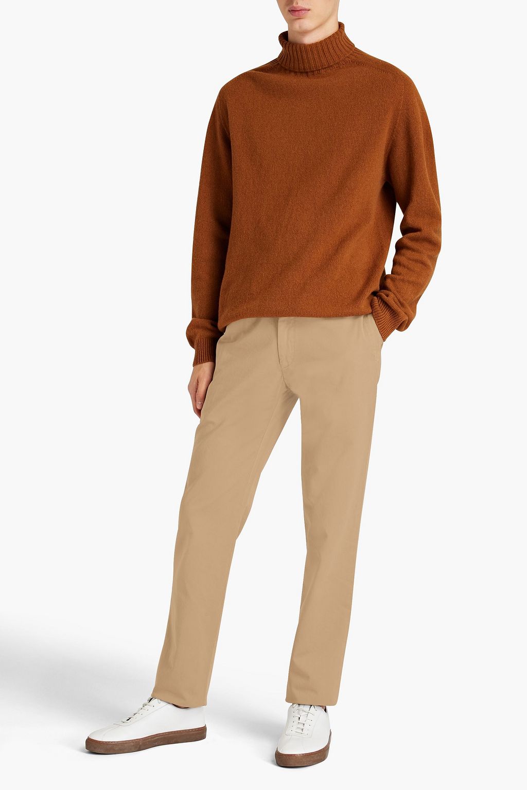 SUNSPEL Cotton-twill chinos