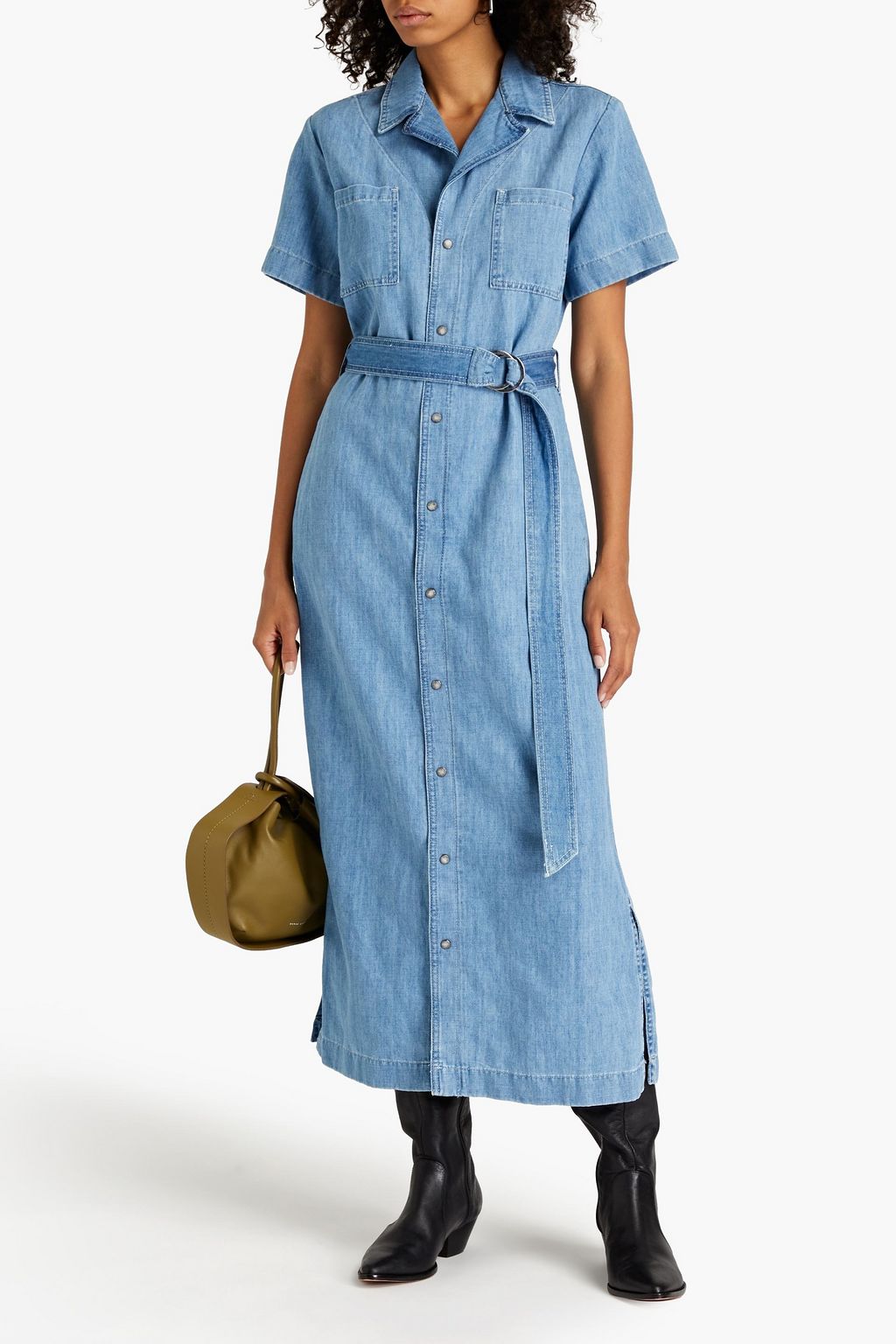 7 for all mankind patch pocket dress