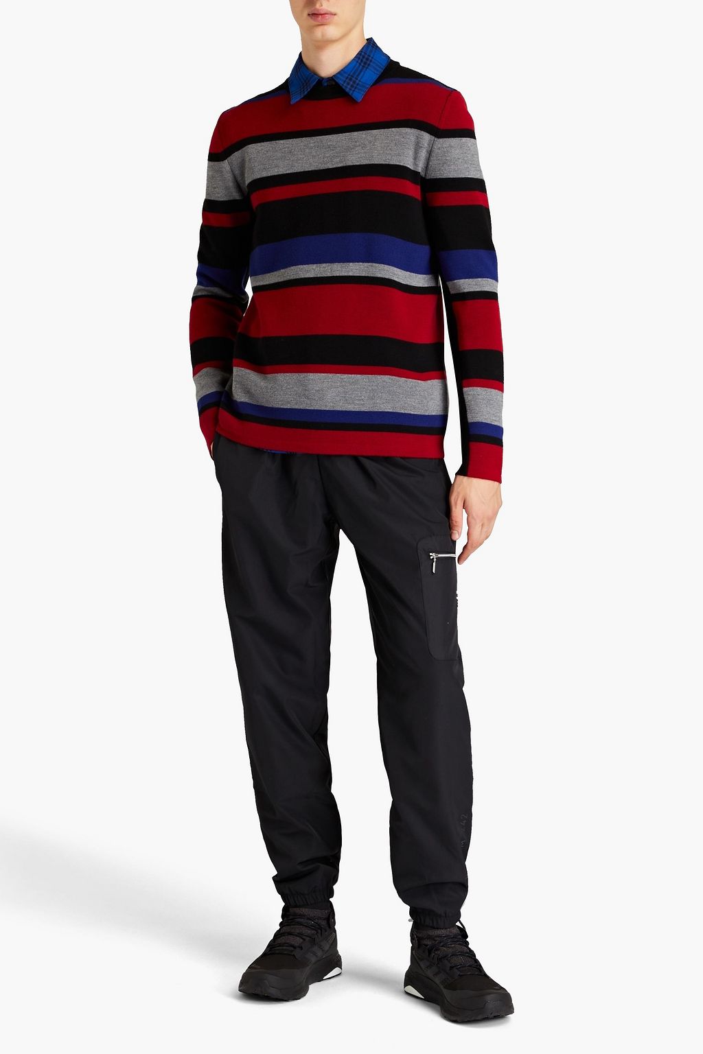AZTECH MOUNTAIN Striped wool sweater