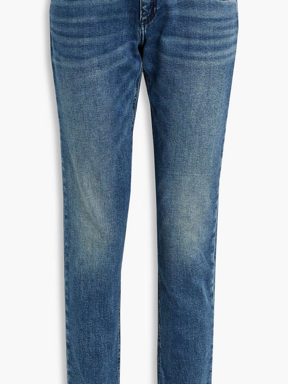 dre low-rise slim-leg jeans
