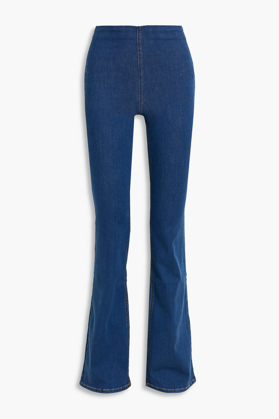 Rag & Bone Nina High-rise Flared Jeans In Blue