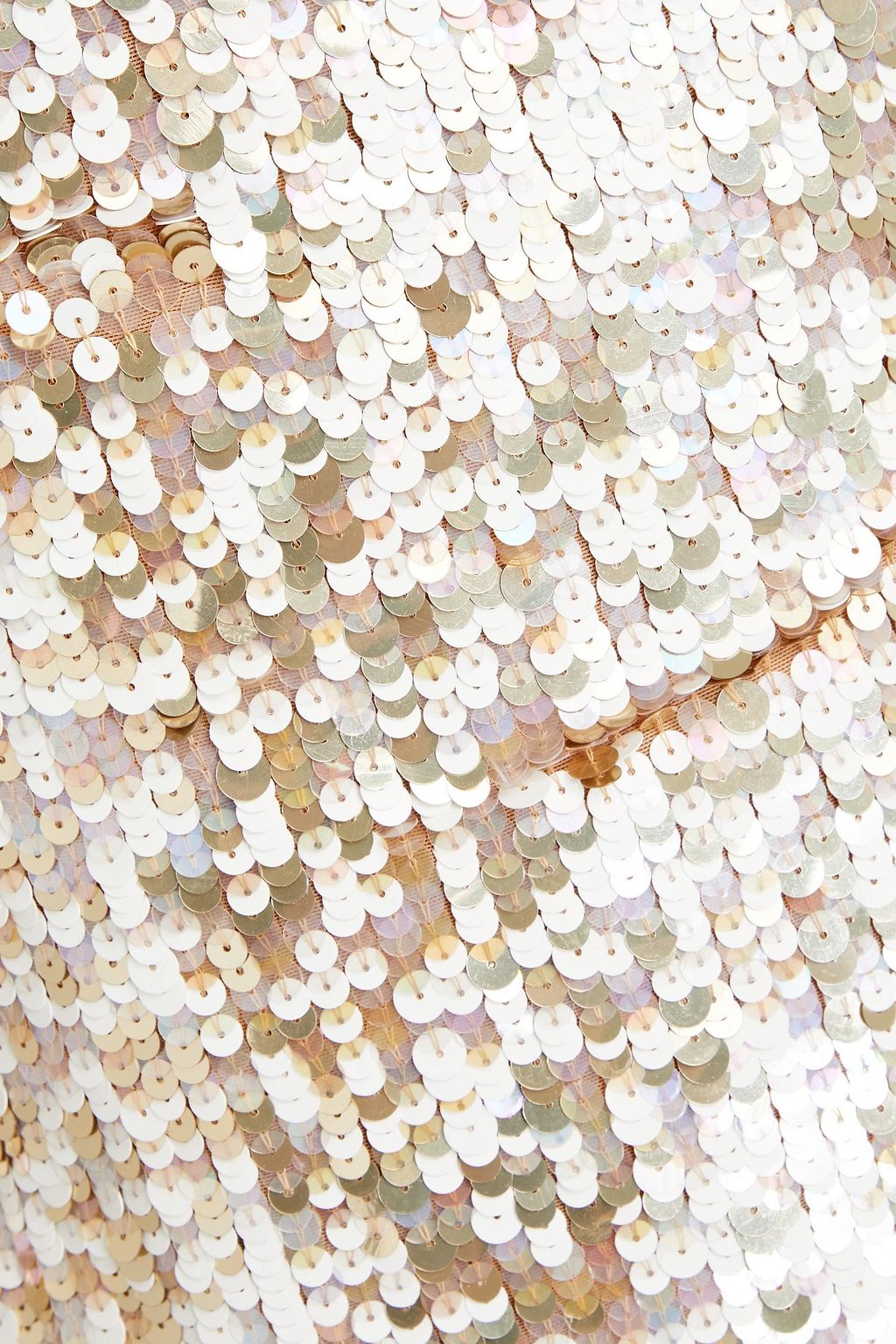 ALICE + OLIVIA Davinia sequined chiffon mini dress