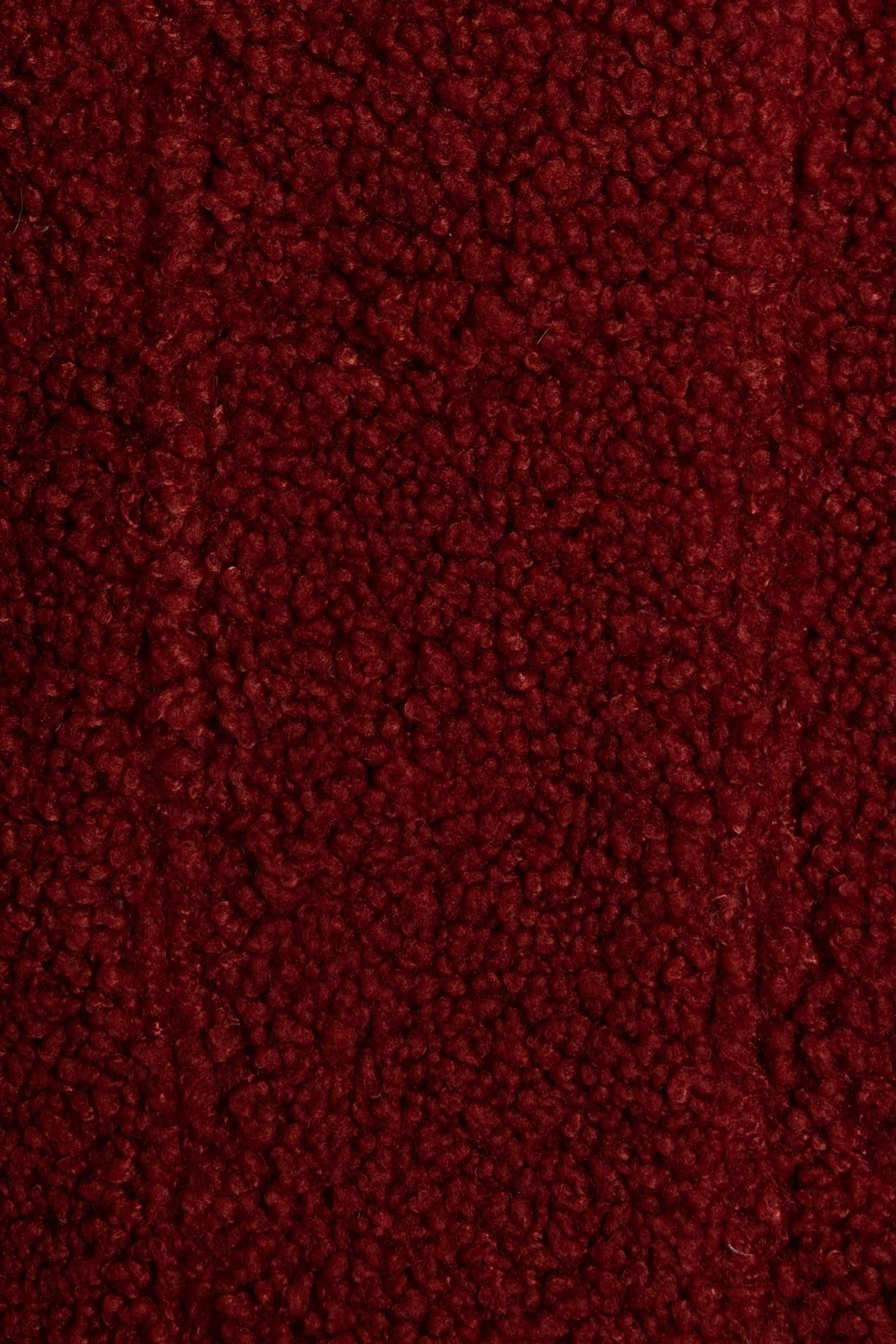 Good American Oversized teddy fleece jacket