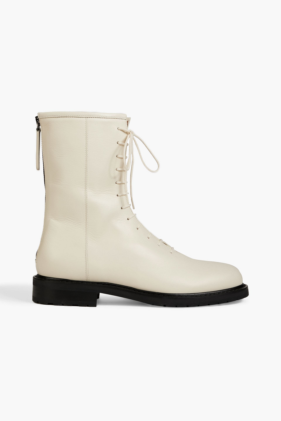 Legres Lace-up leather ankle boots