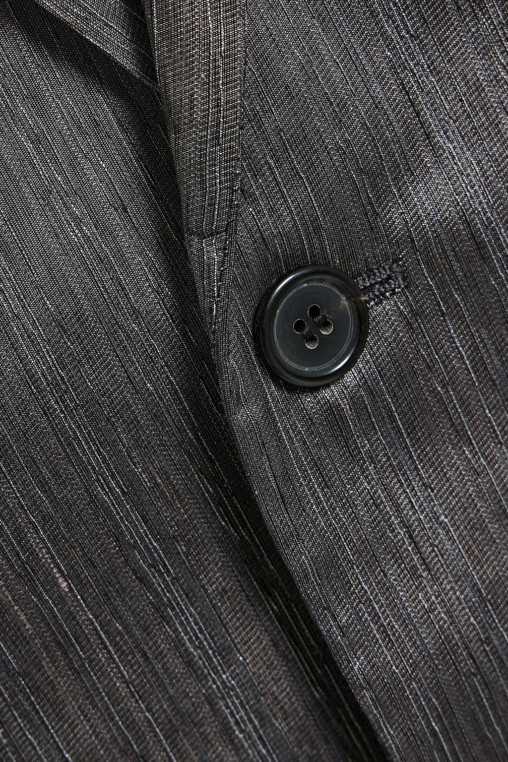 SAINT LAURENT Silk-blend shantung blazer