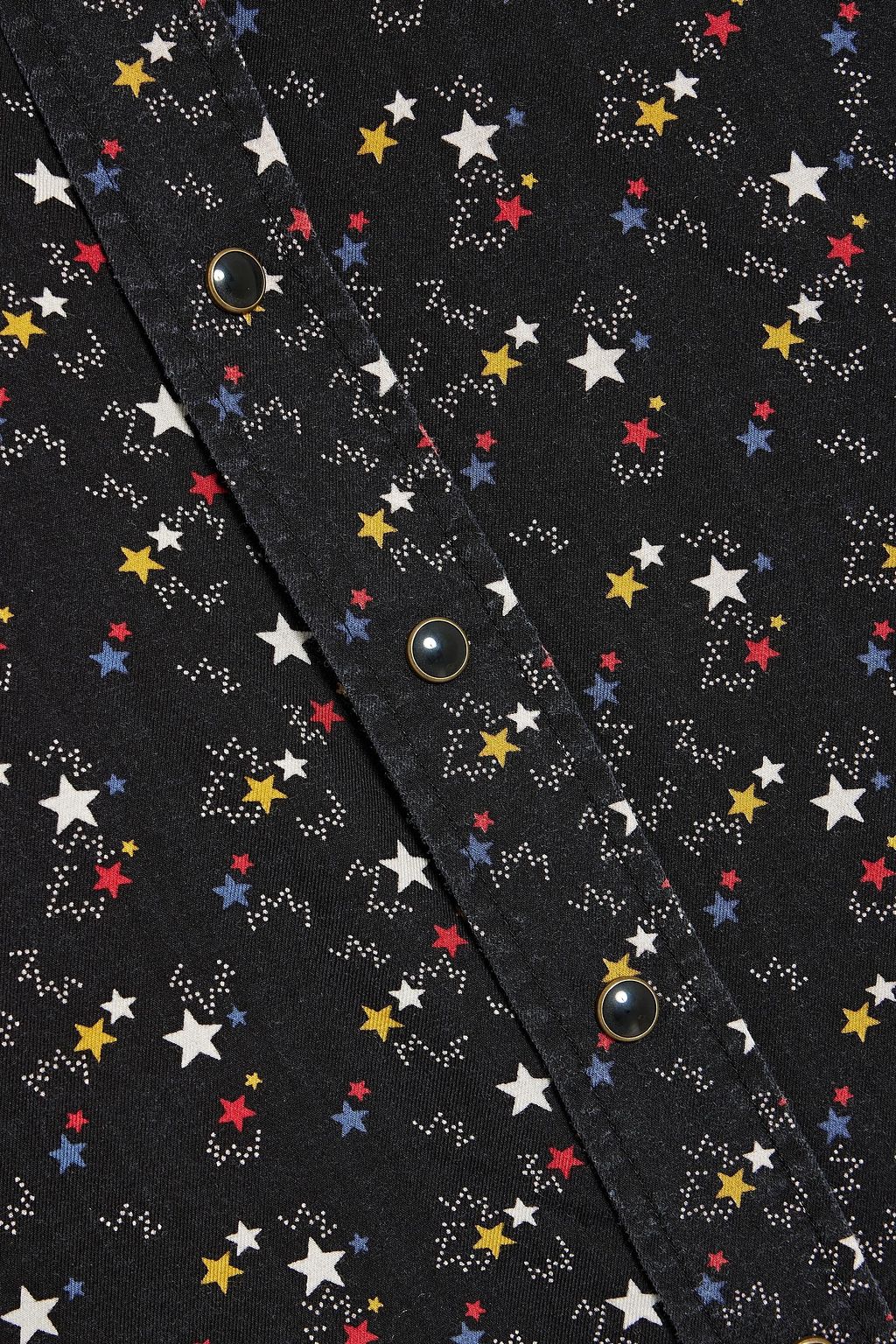 SAINT LAURENT Printed Lyocell shirt