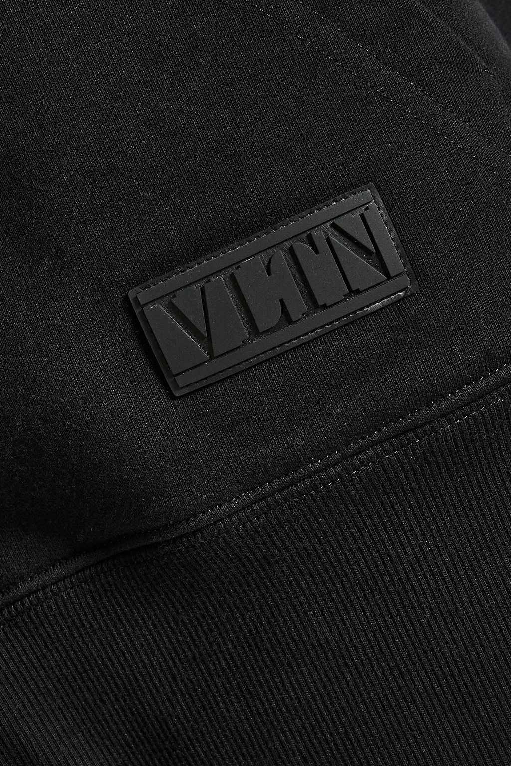 VALENTINO GARAVANI French cotton-terry hoodie