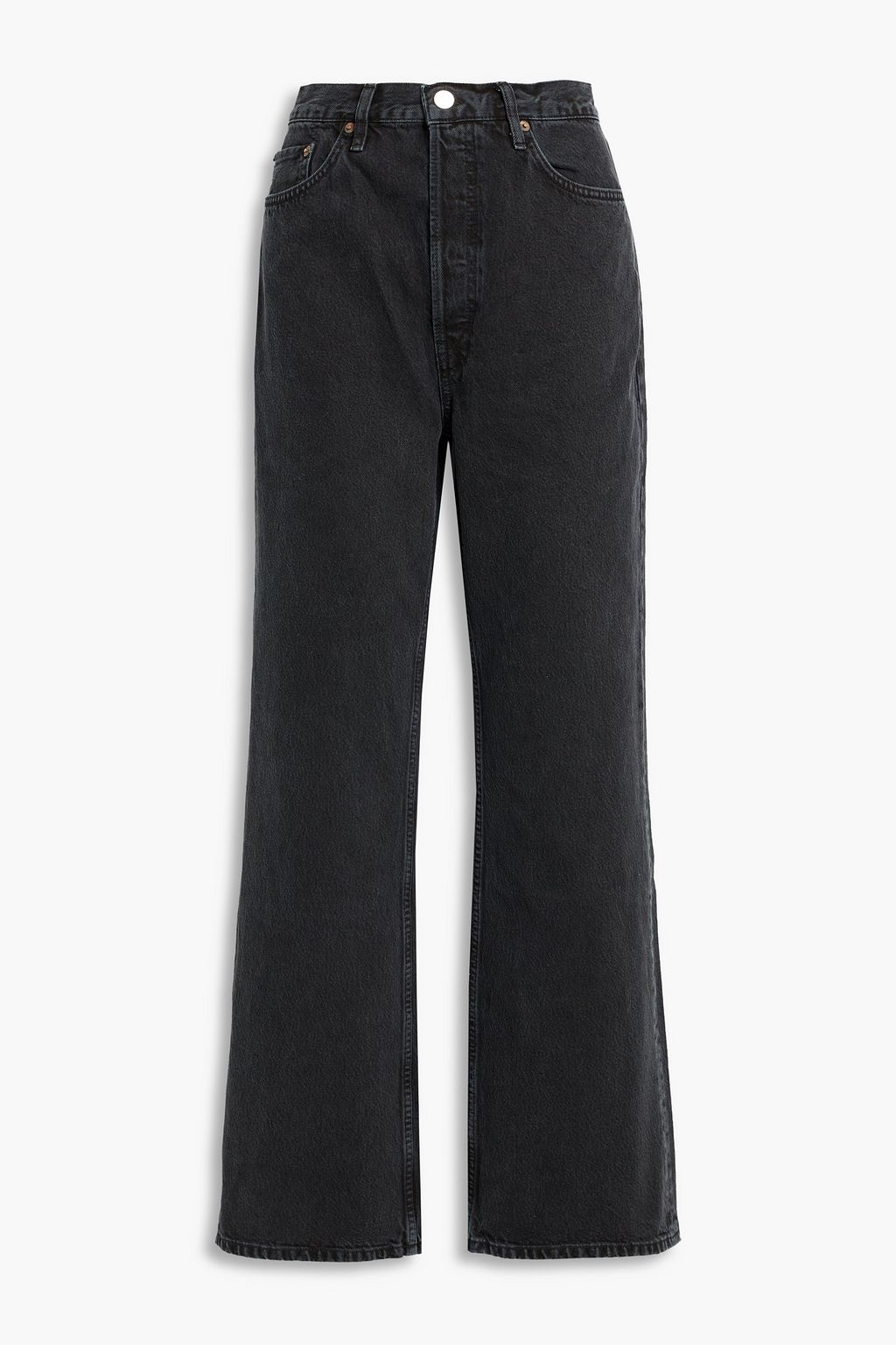 RE/DONE 70s high-rise wide-leg jeans | THE OUTNET