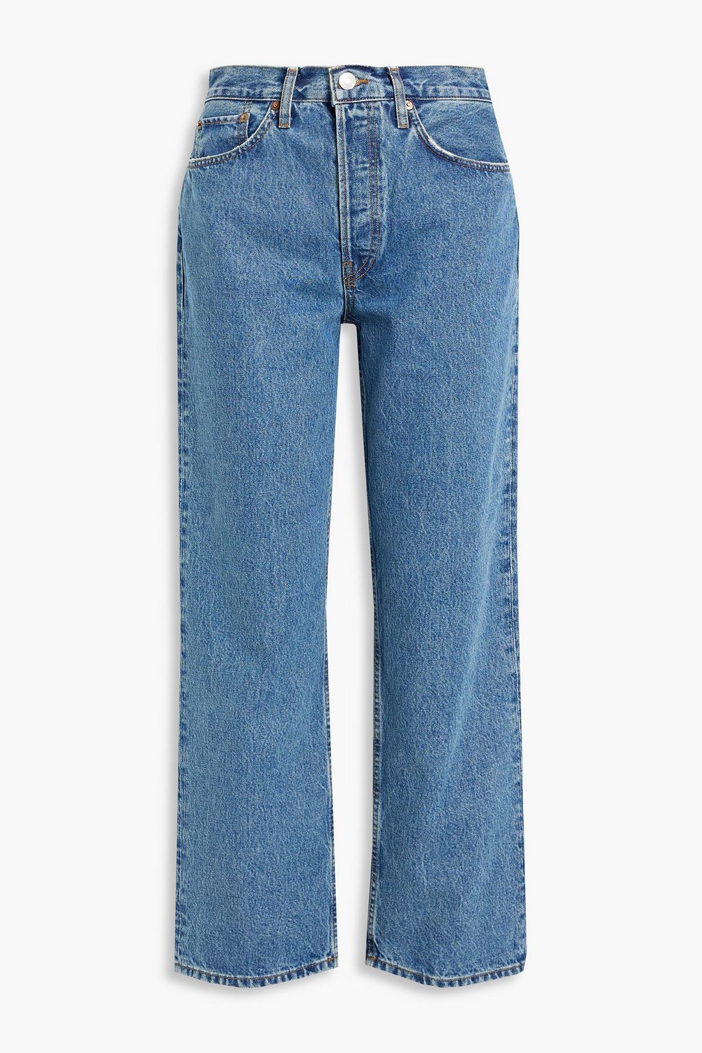 Women's Mid Rise 90s Straight Jean