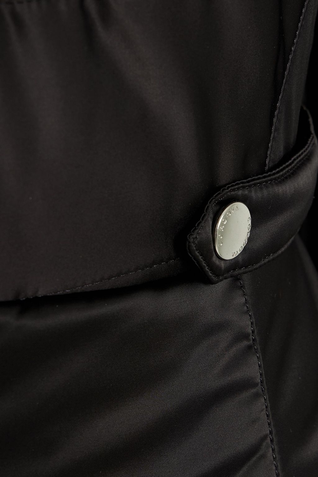 CORDOVA Savoy stretch gabardine-paneled quilted ski suit