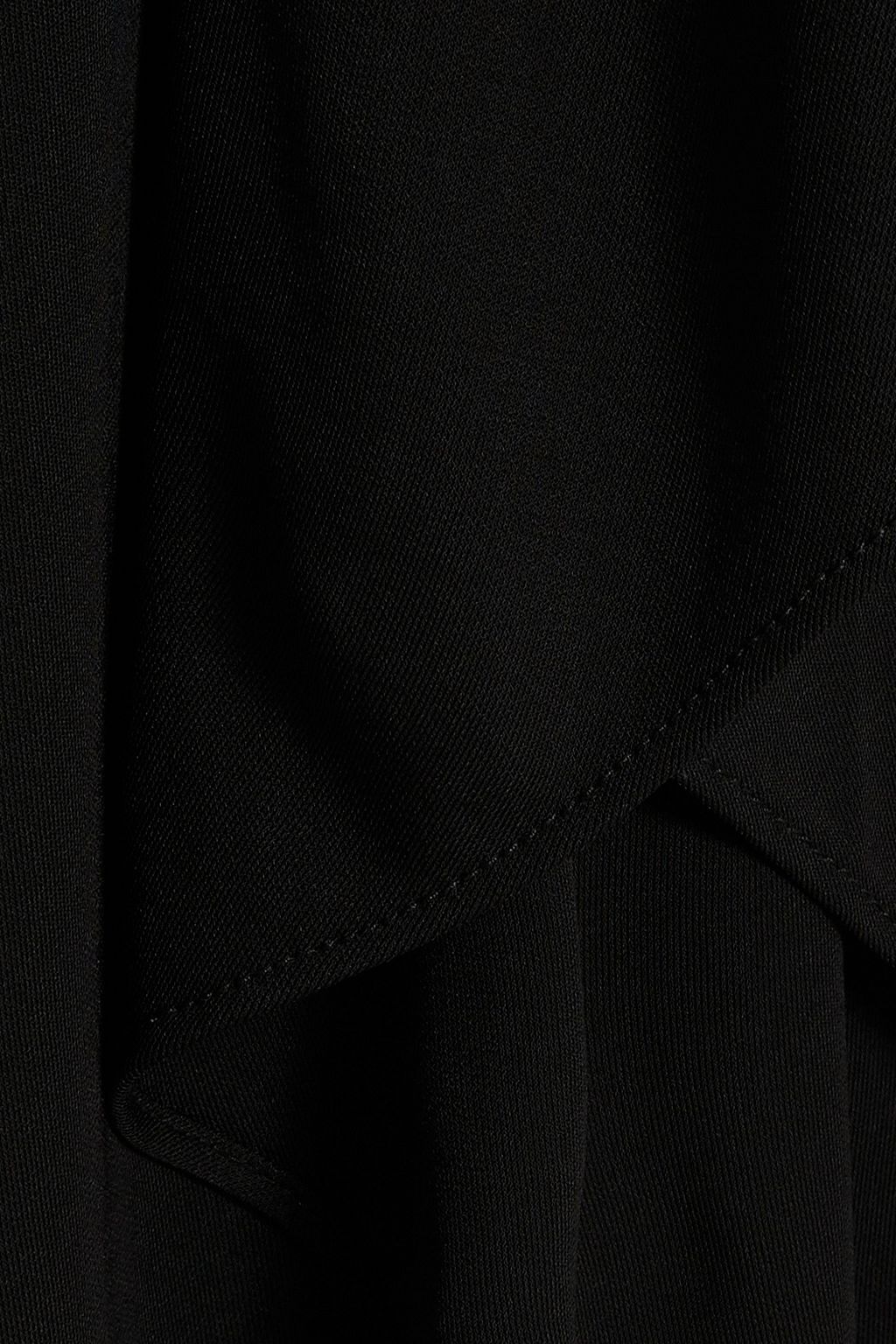 HALSTON Clara one-shoulder cutout jersey dress