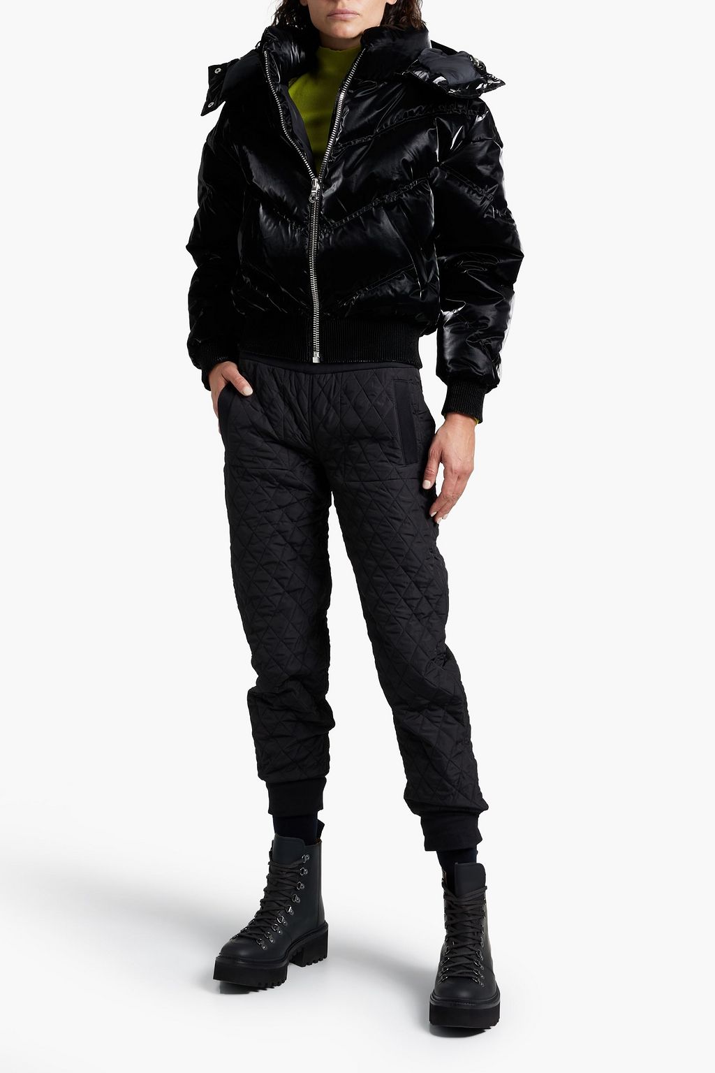CORDOVA Niseko quilted hooded down ski jacket