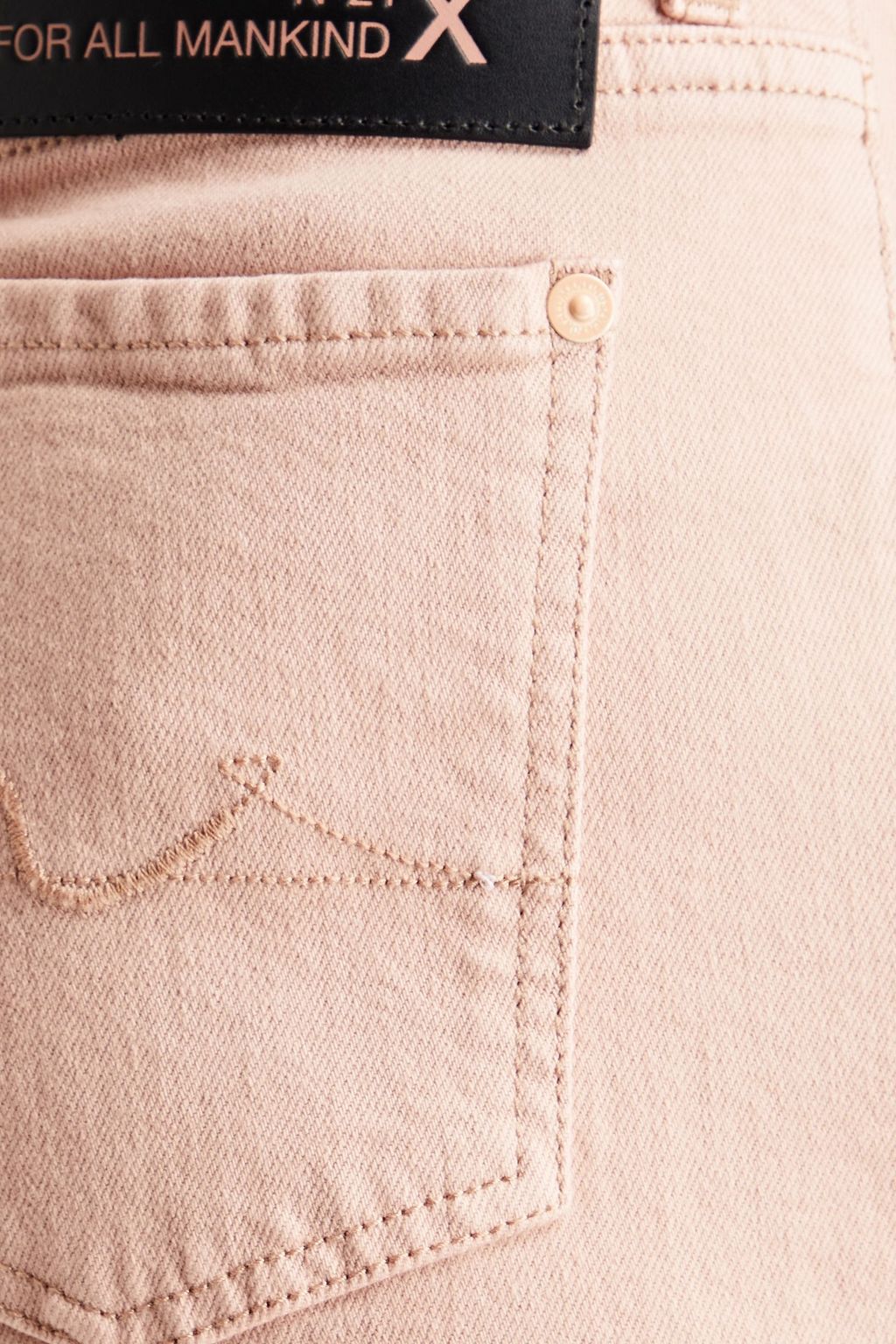 N°21 X 7 FOR ALL MANKIND High-rise tapered jeans