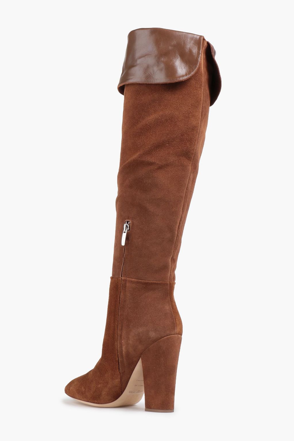 SERGIO ROSSI Suede over-the-knee boots